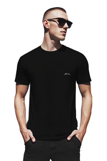 Jutsu Logo White Embroidered T-Shirt