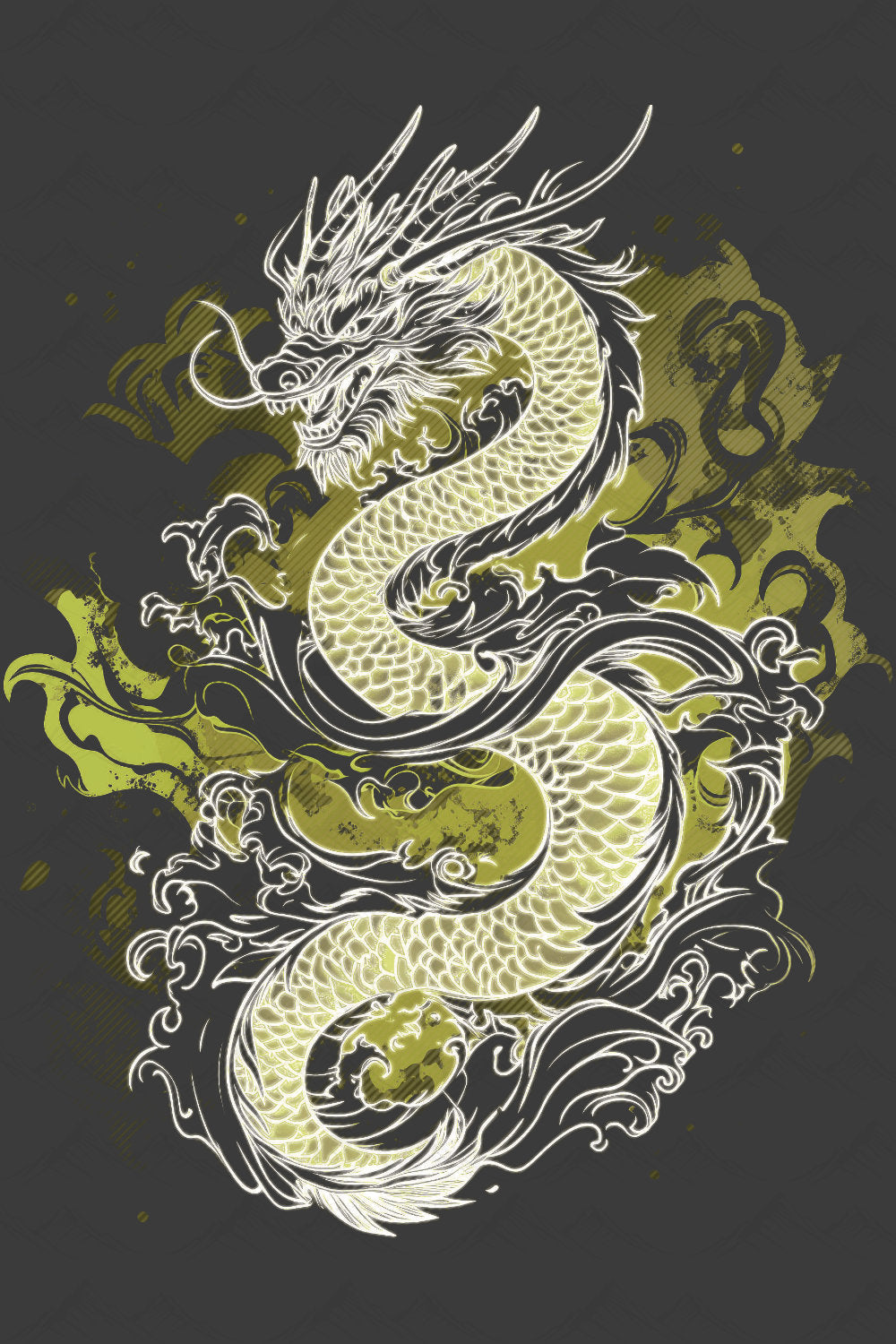 White Dragon T-Shirt