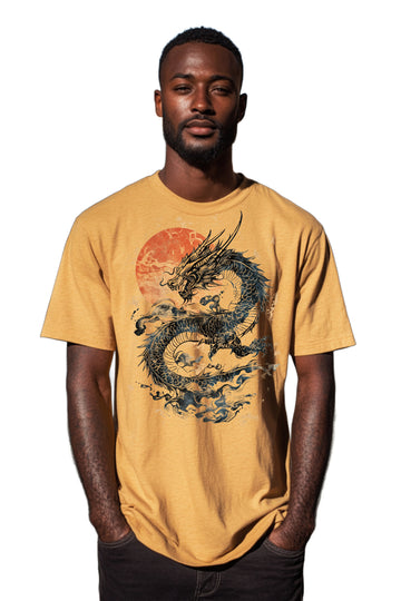 Black Dragon Heavyweight T-Shirt