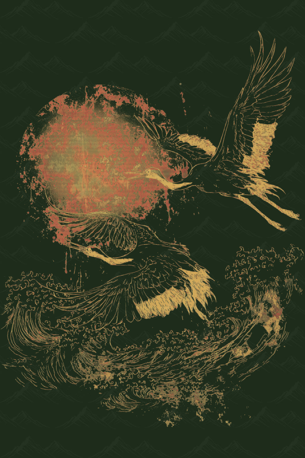 Cranes T-Shirt