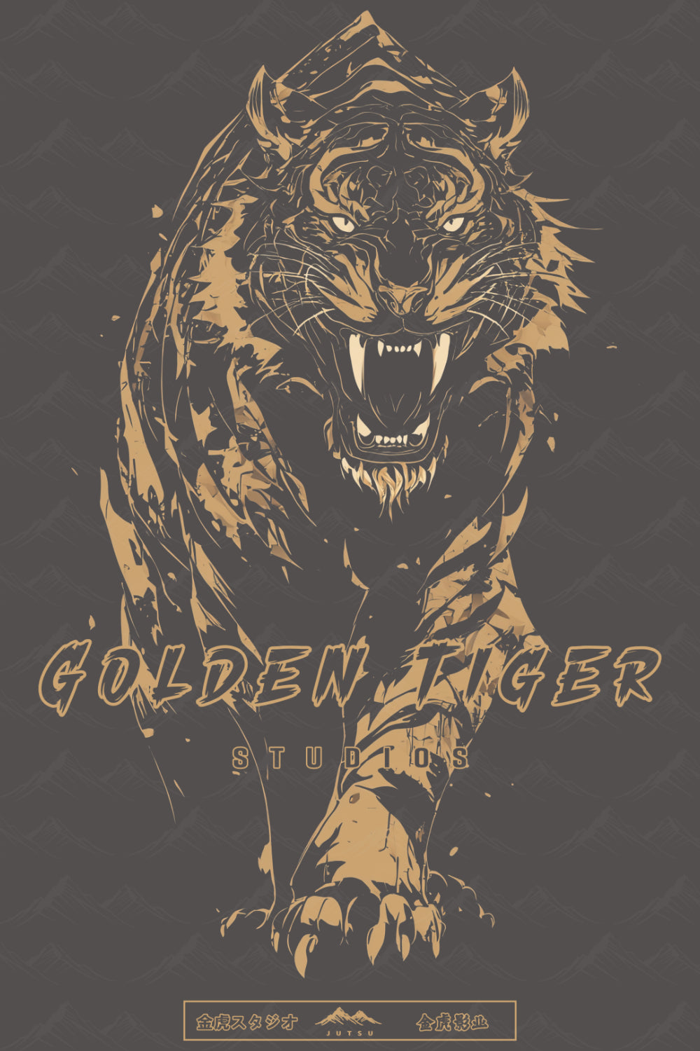 Golden Tiger Studios Heavyweight T-Shirt